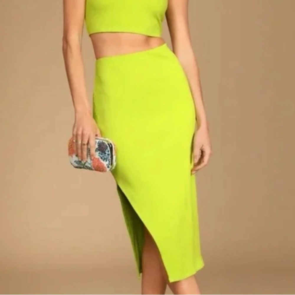 Vibrant Green Women's Skirt